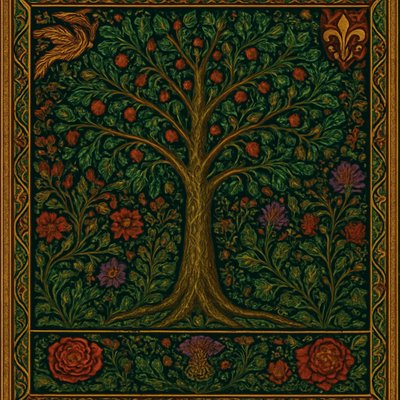 a tree in nature