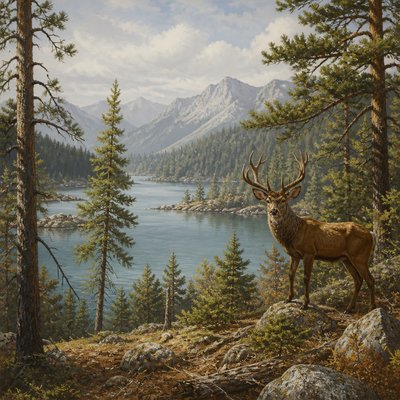 wide landscape with natural scenery