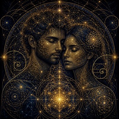 portrait of two people together