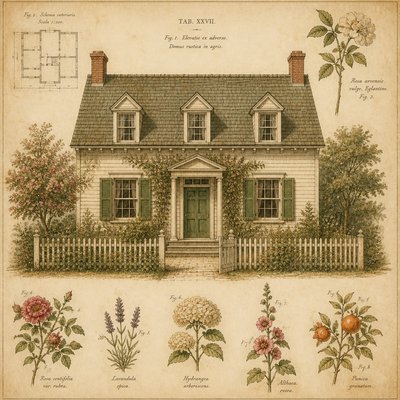 house with front view