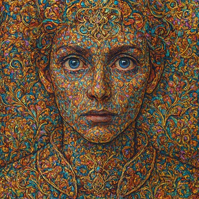portrait of a person with expressive eyes