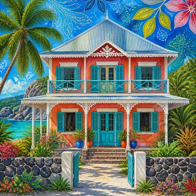 house with front view