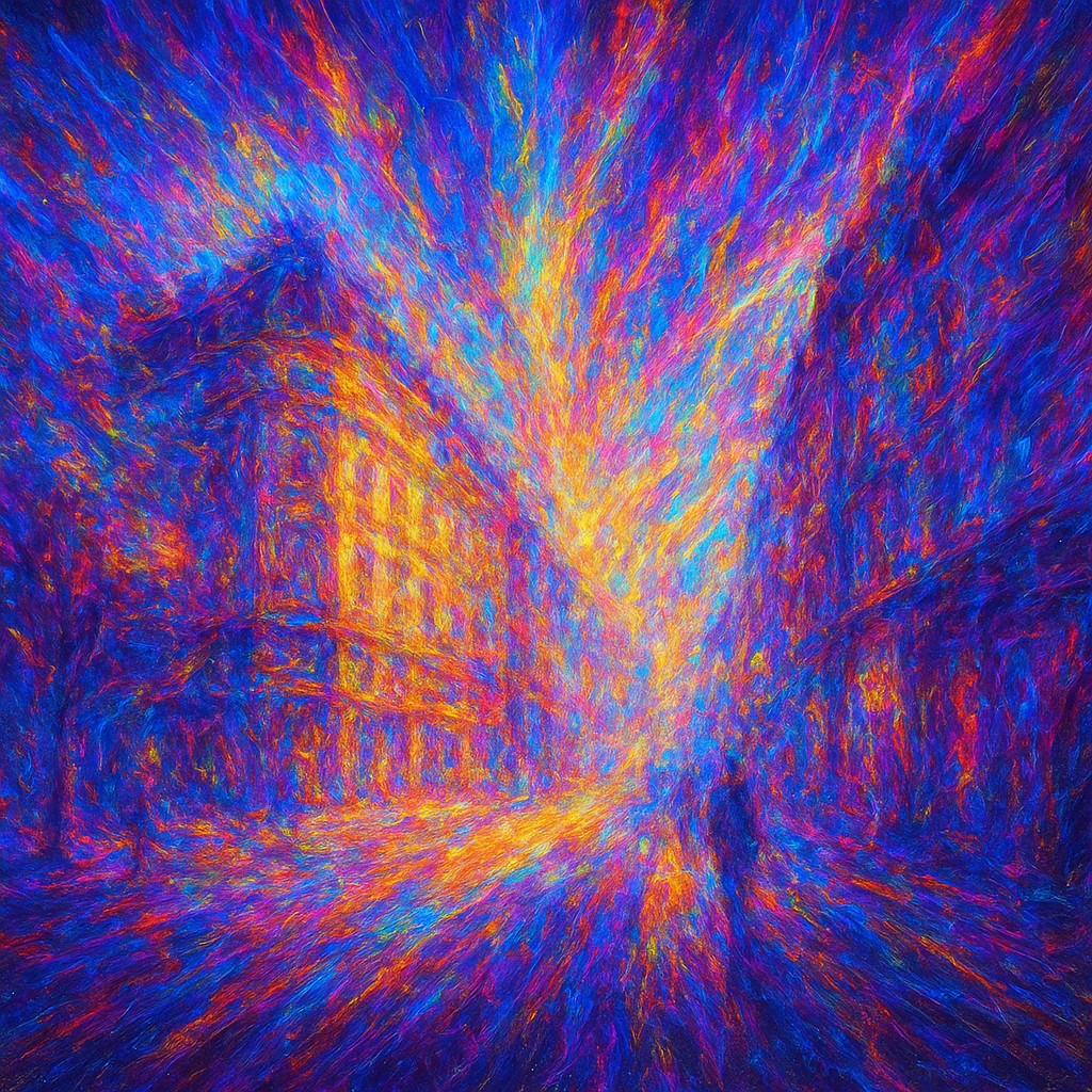 Spiritual Ecstasy Expressionism Art Style Style Transfer Example