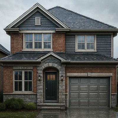 house with front view