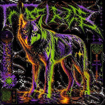 animal standing in natural pose — Acid Graphics
