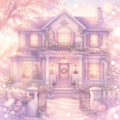house with front view