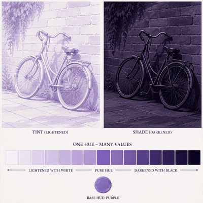 bicyle resting against a wall