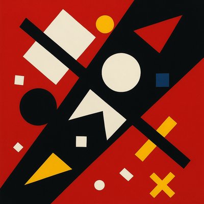 A koi pond seen from above, orange and white koi fish swimming among lily pads, clear water with subtle ripples, fallen cherry blossom petals floating on the surface, dappled sunlight