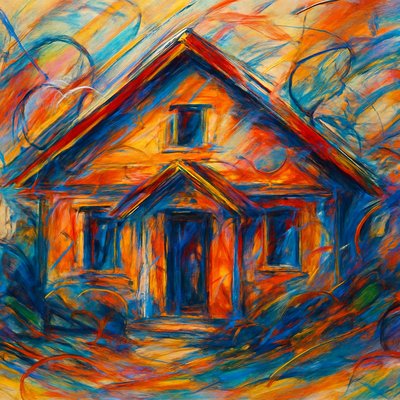 house with front view