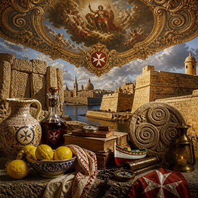 still life with everyday objects