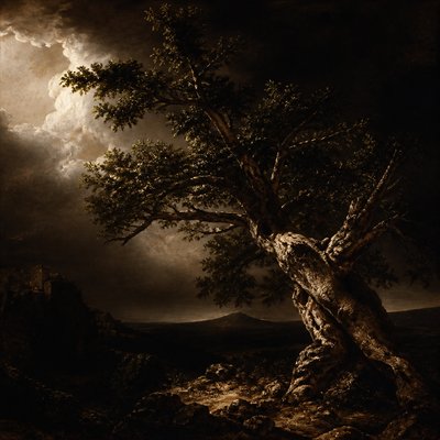 a tree in nature