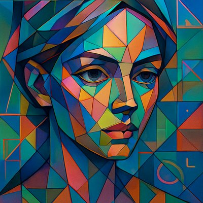 Neo-Cubism Art Style 1