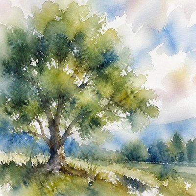 a tree in nature