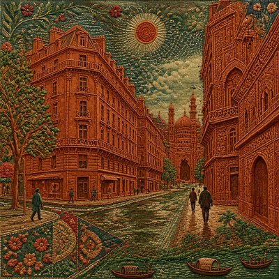 Bangladeshi Art Style Style Transfer Example