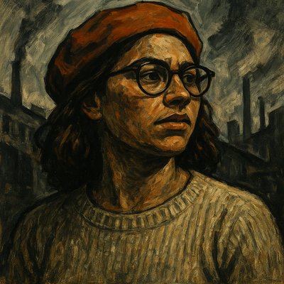 Social Realism Art Style Style Transfer Example