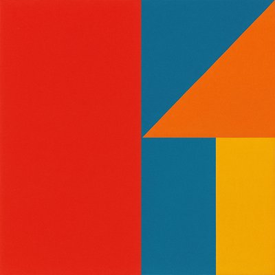 Color Field Abstract Art Style Style Transfer Example