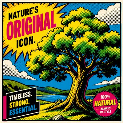 a tree in nature