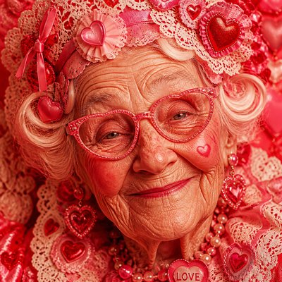 close-up portrait of an elderly person with expressive weathered features