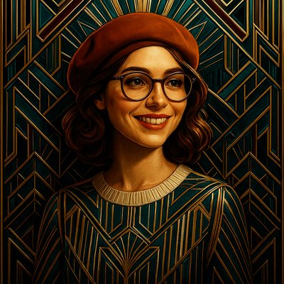 Art Deco Furniture Art Style Transfer Example