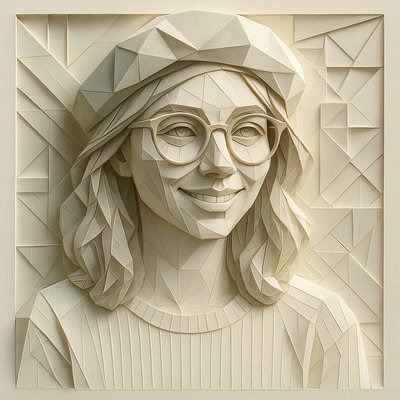 Architectural Origami Narrative Style Transfer Example