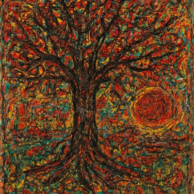 a tree in nature