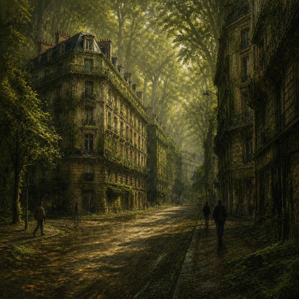 Forest Nature Art Style Transfer Example