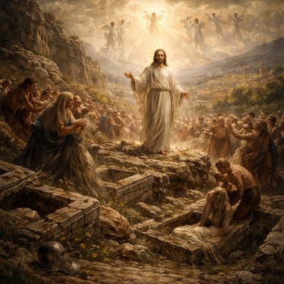 And this is the Father's will which hath sent me, that of all which he hath given me I should lose nothing, but should raise it up again at the last day.
(John 6:39 KJV)
