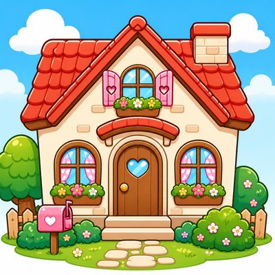 house with front view