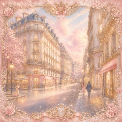 Princesscore Aesthetic Style Transfer Example