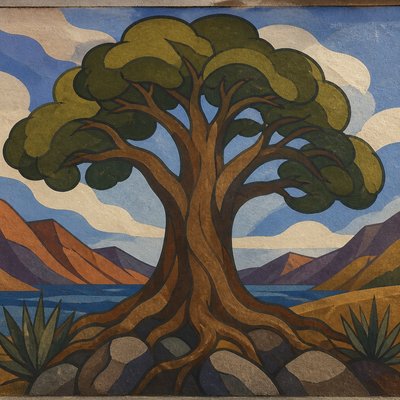 a tree in nature