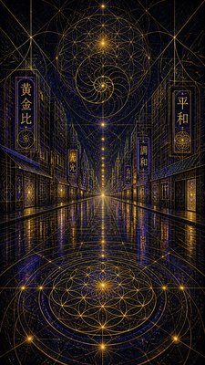 a quiet rainy city street at night reflecting neon signs, no people