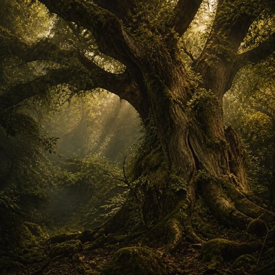 a tree in nature
