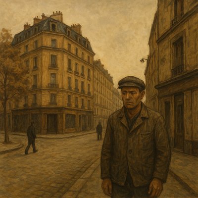 Social Realist Figurative Art Style Style Transfer Example