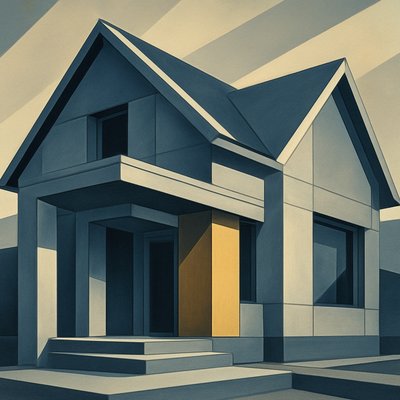 house with front view