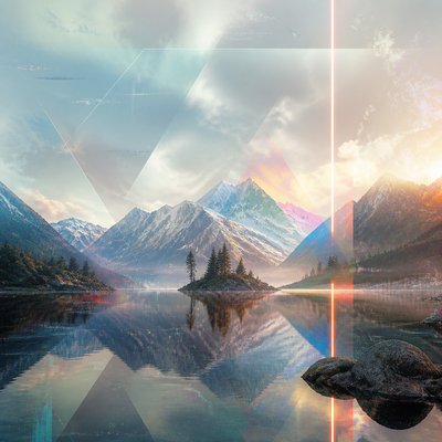 Contemporary Digital Landscape Art Style 2