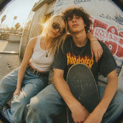 portrait of two people together — Skater Aesthetic