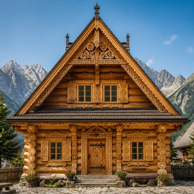 house with front view
