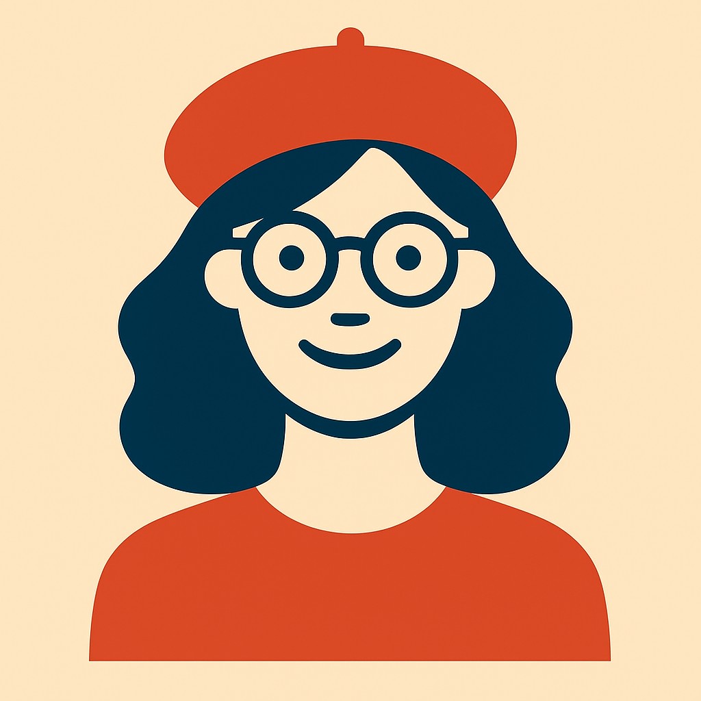 Flat Icon Design Style Transfer Example