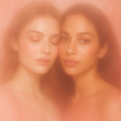 portrait of two people together