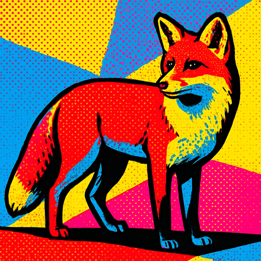 animal standing in natural pose
