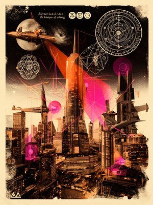 Scifi city in the year 2100