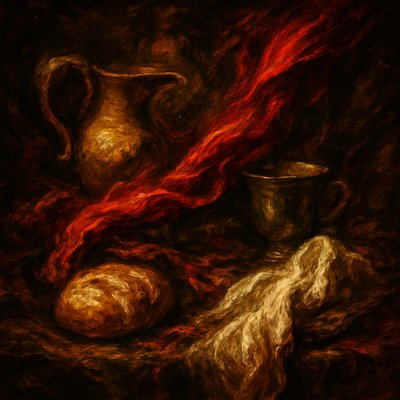 still life with everyday objects