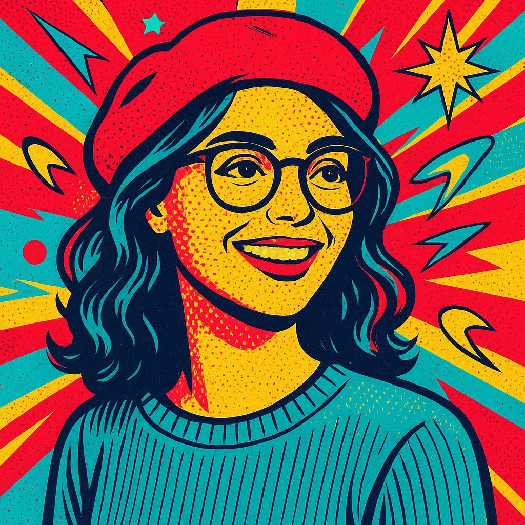 Retro Pop Art Style Style Transfer Example