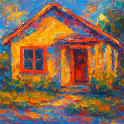 house with front view