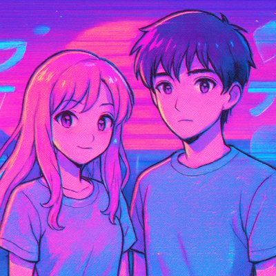 portrait of two people together