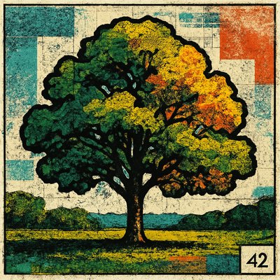 a tree in nature