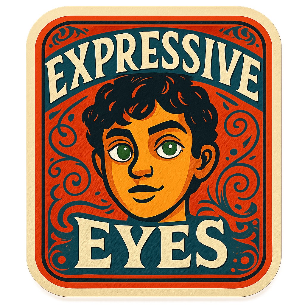 portrait of a person with expressive eyes