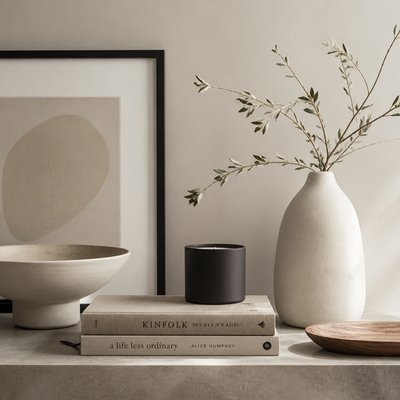still life with everyday objects — Contemporary Interior Design