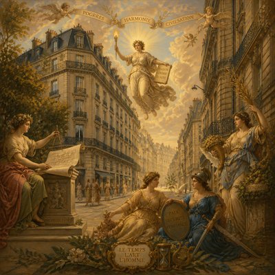 Allegory Art Style Style Transfer Example