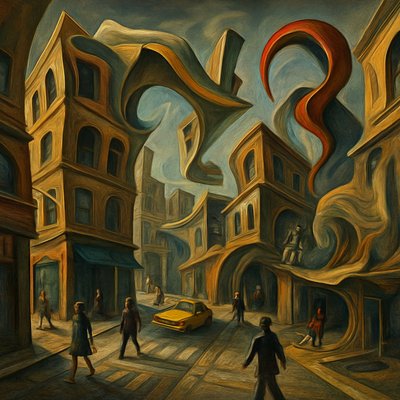 urban street with city activity